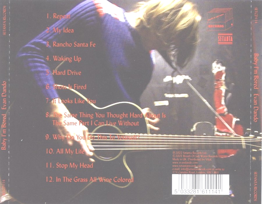 evan dando i m bored b